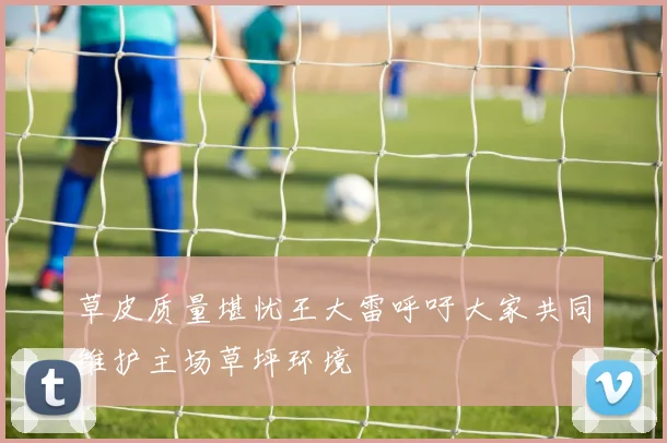 草皮质量堪忧王大雷呼吁大家共同维护主场草坪环境